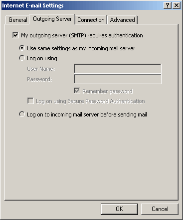 email setting graphic
